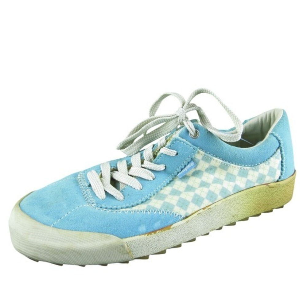 Simple‎ Women's 3470 Sneaker Blue Leather Size 10M Gently Used 2025